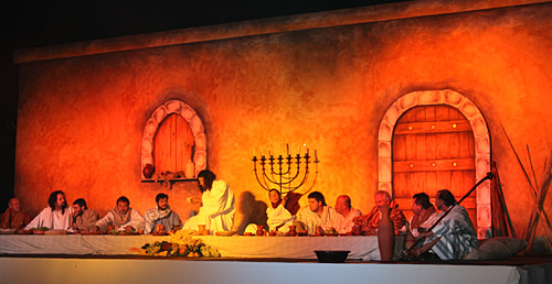 Abendmahl Osterfestspiele auf Teneriffa - das Abendmahl