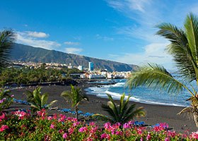 Strand im Norden Teneriffas