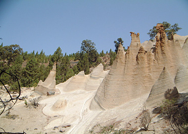 Mondlandschaft Paisaje Lunar auf Teneriffa