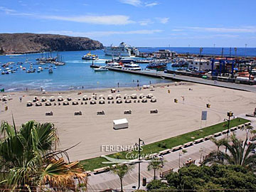 Angenehmes Klima am Strand von Teneriffa