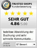 Kundenbewertung bei Trusted Shop