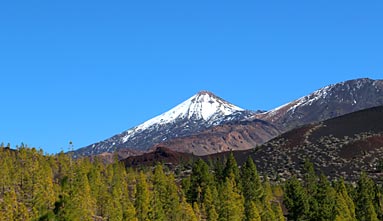 Ein Blick auf den Pico del Teide
