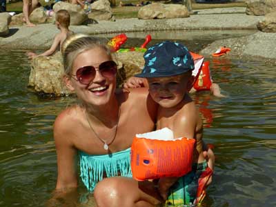 Familienurlaub auf Teneriffa-Baden im Meer