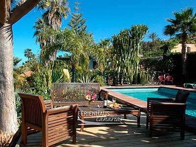 Ferienhaus mit Pool in La Matanza im Norden Teneriffas