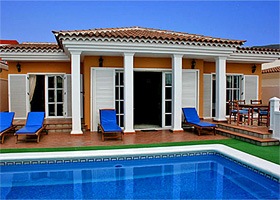 Villa mit privaten Pool (im Winter beheizt) in Callao Salvaje/ Teneriffa Südwesten