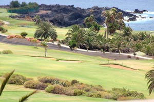 View to the Golf course in Golf del Sur onTenerife