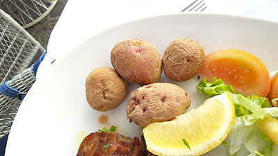 Kanarische Kartoffeln - Papas arrugada