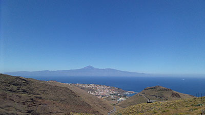 Blick auf Teneriffa mit Teide