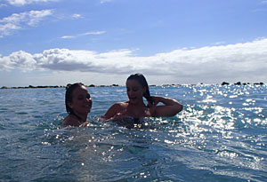 Urlaub auf Teneriffa im Sommer ... Badespass im Meer und am Strand