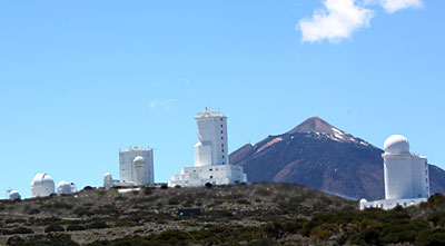 Die Sternwarte - Obeservatorium auf dem Berg Izana