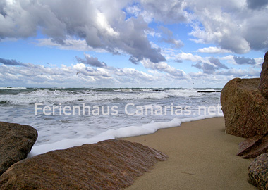 Strand in El Medano auf Teneriffa