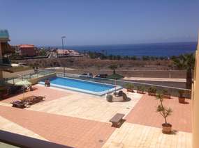 Meerblickapartment mit Balkon Pool - Playa San Juan