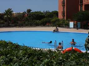 Ferienwohnung: Residencial Sotavento mit Poolanlage gegenüber vom Tejita Strand