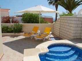 Ferienhaus mit Privatpool
