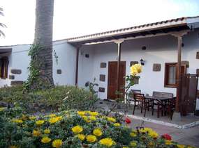 Blick aufs Haus