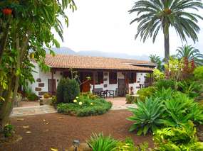 Blick aufs Haus
