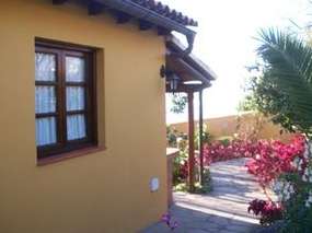 Blick aufs Haus