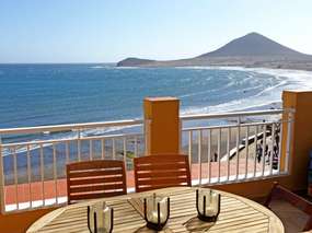 Medano: Penthaus-Apt. am Strand