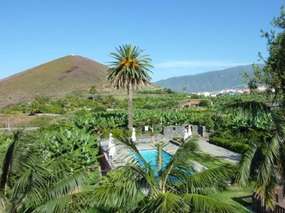 Puerto - in bester Lage: Finca mit Herrenhaus & großem tropischen Garten & Pool