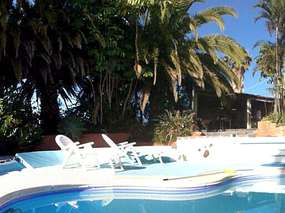 Ferienhaus mit Meerblick und Pool