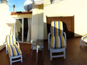 Ferienwohnung mit 2 Schlafzimmer, 2 Bäder, Meerblick & Meernah in Alcala