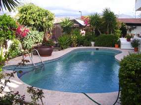 Strandnah!! Apartment 1 - Garten, temp. Pool, WLAN, Whirlpool, Grill, Spa-Bereich
