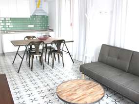 Moderne Duplex Ferienwohnung in Puerto: Gr. Meerblick-Terrasse + Wlan