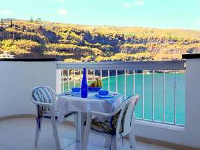 Günstige Ferienwohnung mit Meerblickbalkon, Sat-Tv & Wlan am Meer / Playa San Marcos