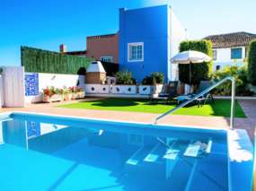 Meerblick-Ferienhaus mit Terrasse, Grill, Garten, Wlan in San Juan del Reparo (Garachico)