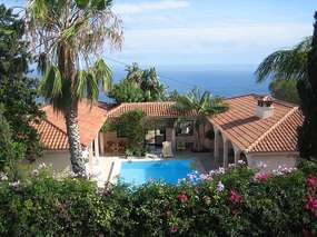 Ferienhaus mit temperierten Pool