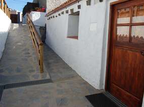 Blick aufs Haus