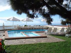 Studio auf Reitfinca - schöne Poollandschaft - Reitkoppel in Santa Ursula