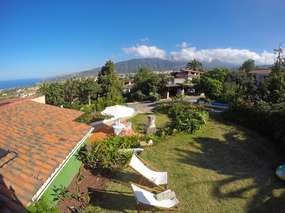 3 Pers. FeWo auf Urlaubs-Finca mit Pool, Garten & Sauna nahe Puerto