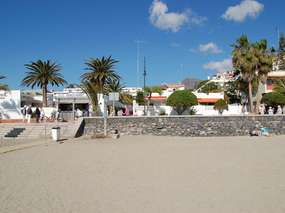 Ferienhäuschen in 1. Strandreihe am Playa Las Vistas in Los Cristianos
