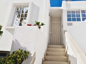 Blick aufs Haus
