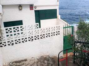 Blick aufs Haus