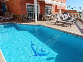 Chayofa: Villa m. Pool beheizt