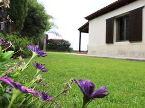 Blick aufs Haus