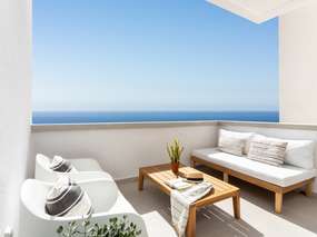 San Andres: Meerblick-Apt am Strand