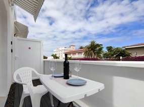 Modernes Studio mit Balkon und Parkplatz | Puerto de la Cruz