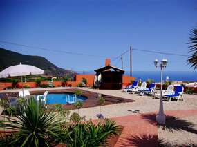 Günstiges Studio - Finca in ruhiger Lage! klimat. Pool, Sauna & Panoramablick