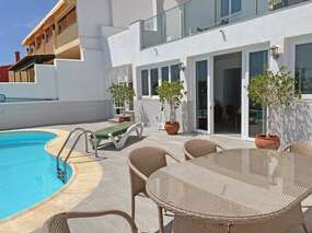 Ferienwohnung mit eigenem Pool oberhalb von Playa Las Americas - San Eugenio