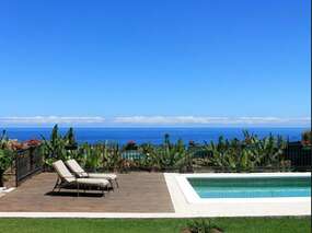 Ferienhaus auf Finca - beheizter Pool, Meerblick | Puerto la Cruz