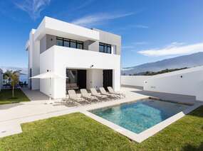 Luxus-Ferienhaus, Pool beheizbar