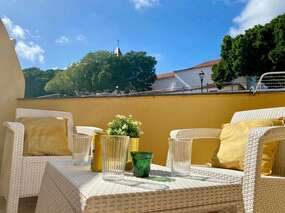 Dublex-Ferienwohnung mit Meerblick-Balkon und Terrasse in San Miguel