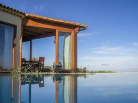 Freistehendes Haus mit beheizten Privatpool, Sauna & Meerblick in La Mancha