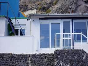 Blick aufs Haus