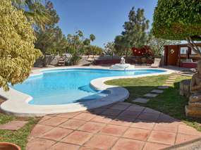 Günstiges Ferienhäuschen "Casita Jardin" Finca-Oase mit Pool, Grill...