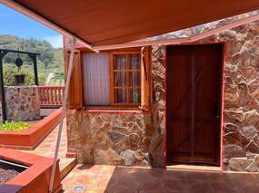 Blick aufs Haus