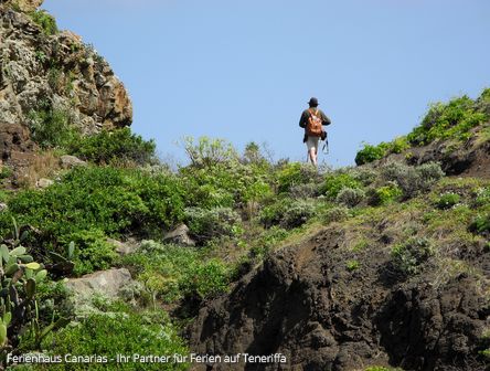 Wanderer auf Teneriffa